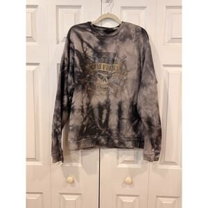 ASOS Guns n Roses Tie Dye Crewneck Sweatshirt Size M Men’s
